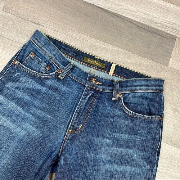 David Kahn Lauren Mid Rise Bootcut Jeans Blue Fade 4 - Picture 5 of 13